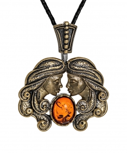 Pendant Zodiac Sign Gemini-2 2VKPE0