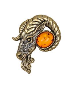 Brooch Zodiac sign Aries 3BER3O