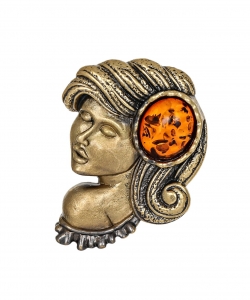 Brooch Zodiac sign Virgo 5ORM01