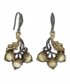 Earrings Acorns trio CSIZWV