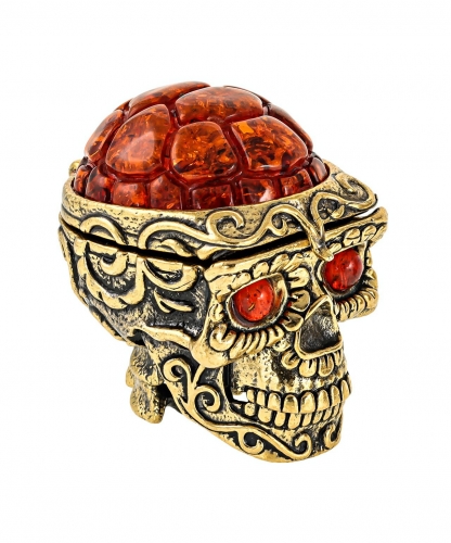 Skull Mexico Casket without stand Q2JW0C