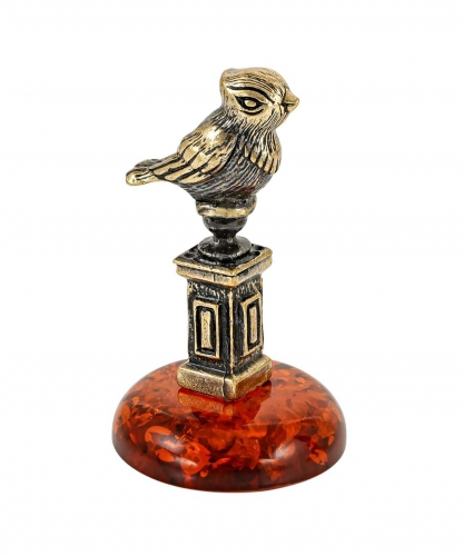 Chizhik-Pyzhik bird on a stand HUGM6P