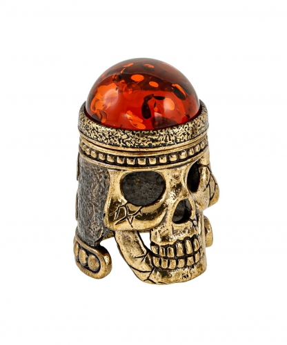 Skull thimble with magnet H00NHY