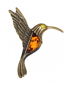 Hummingbird Brooch 533SPE