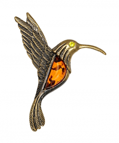 Hummingbird Brooch 533SPE