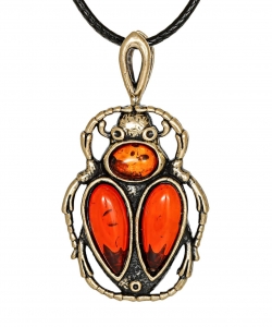 Pendant Beetle Scarab Sun 7BYA76