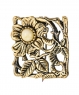 Brooch Flower Square C9B4BR