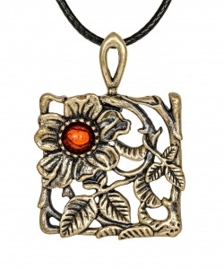 Pendant Flower Square GE0W3R