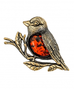 Brooch Bird Tit AVBPJF