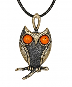 Pendant Owl Sychik 5BUZZH