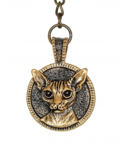 Keychain Token Sphinx Cat ADL1AG