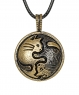 Pendant Token Kittens yin and yang QV6LU4