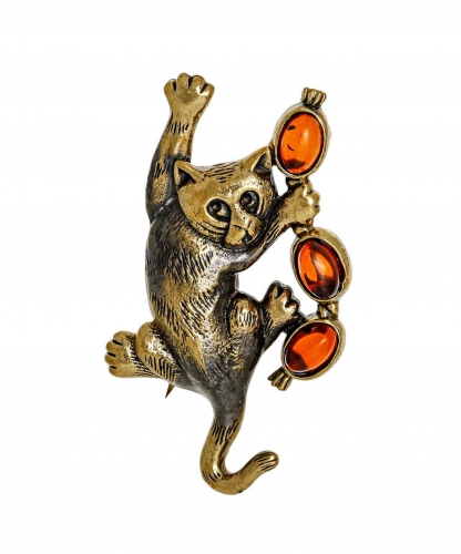 Cat Brooch Theft of the Century" R2LC70"
