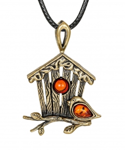 Pendant Birdhouse 18F6TU