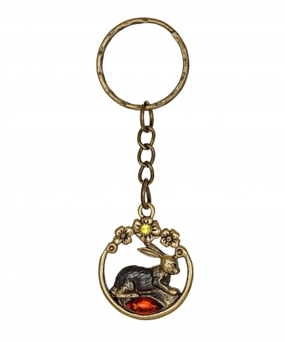 Keychain Bunny in colors C3H2P6