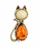 Brooch Cat Pussy HJL39Z