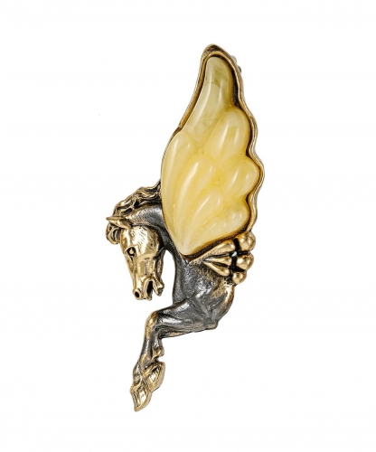 Brooch Pegasus Greek 245G66