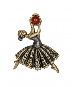 Ballet Brooch 1HQASM