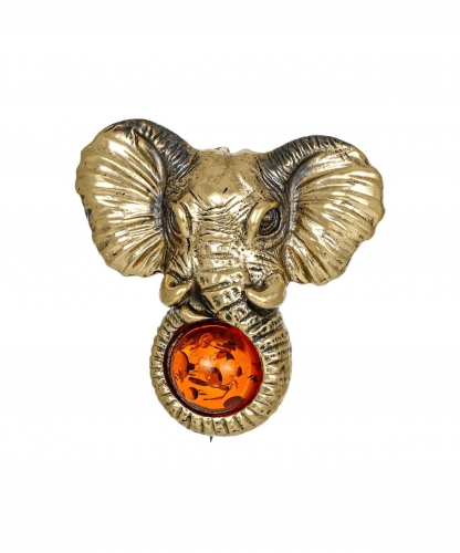 Brooch Elephant Africa XKW3J0