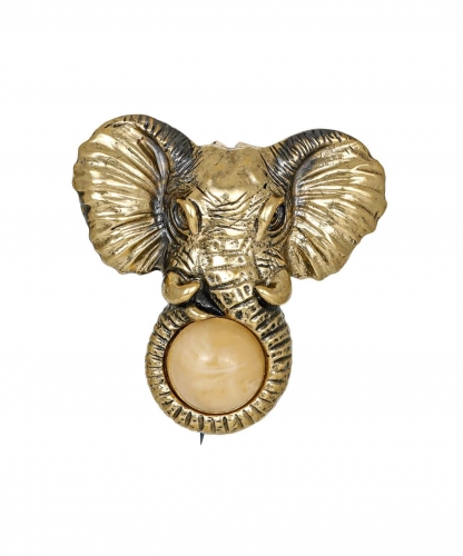 Brooch Elephant Africa XKW3J0