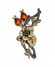 Brooch Flower Medilla E9WA9B