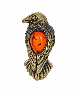 Brooch Raven ZGKSQ6