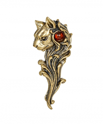 Brooch Maine Coon Cat T5PS7N
