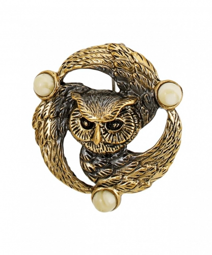 Brooch Owl Hedrick FETZ4X