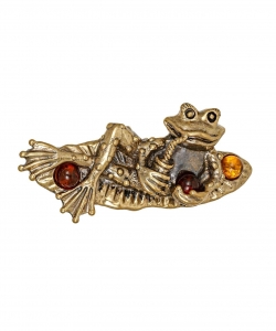 Brooch Frog Maldives M3PGK4