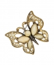 Brooch Butterfly Monarch QXDW9V