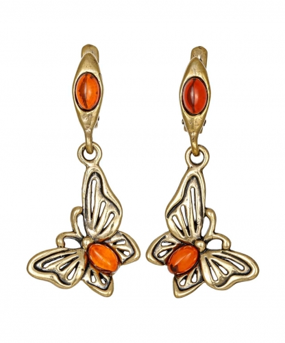 Earrings Butterfly Lily 801V1A