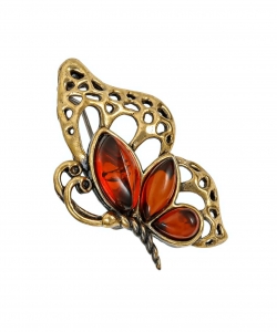 Brooch Butterfly Gold GG0PR6