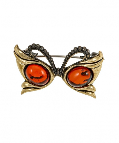 Brooch Butterfly Mask O2XIFI