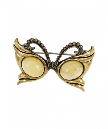 Brooch Butterfly Mask O2XIFI