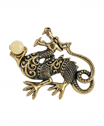 Indian Dragon Brooch 6SMZ0M