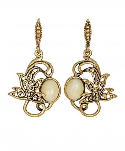 Earrings Leaf Maple lace ZU403N