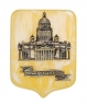 Magnet "St. Petersburg shield St. Isaac's Cathedral"" M152MZ"