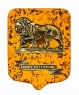 Magnet "St. Petersburg shield Lion" "J2L2ZN"