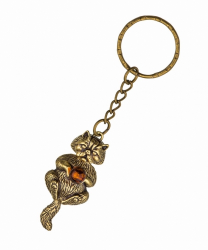 Keychain Cat with ball LAORFX