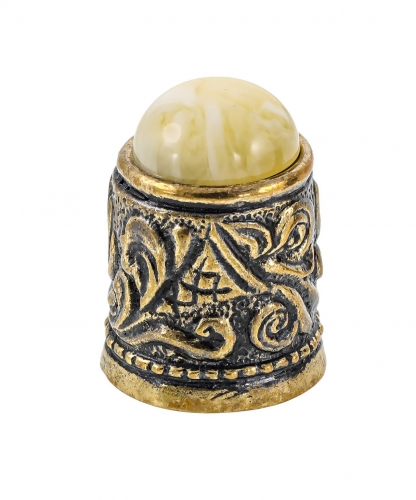 Thimble with cabochon HY9OA0